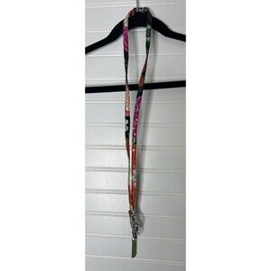 Vera Bradley Breakaway Lanyard With Keyrings New With Tag Ziggy Zinnia